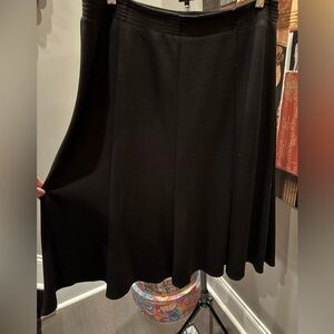 EUC Black Charter Club Swing Skirt